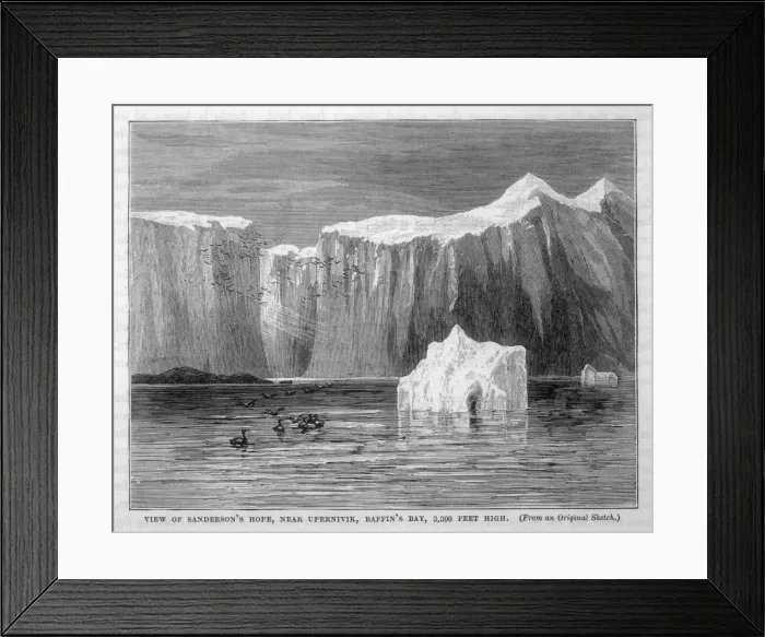 Framed Print : Greenland / Baffins Bay Framed Print : Greenland / Baffins Bay