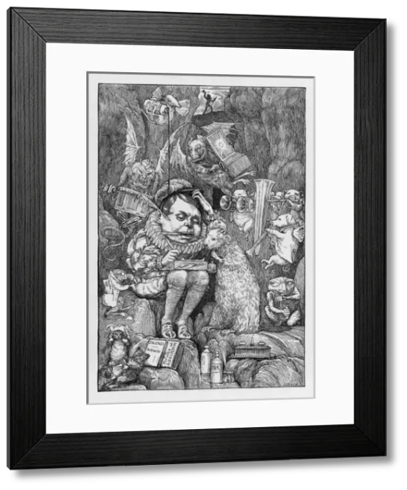 Framed Print : Hunting of the Snark Framed Print : Hunting of the Snark