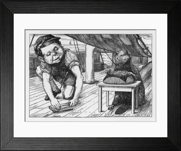 Framed Print : Hunting of the Snark Framed Print : Hunting of the Snark
