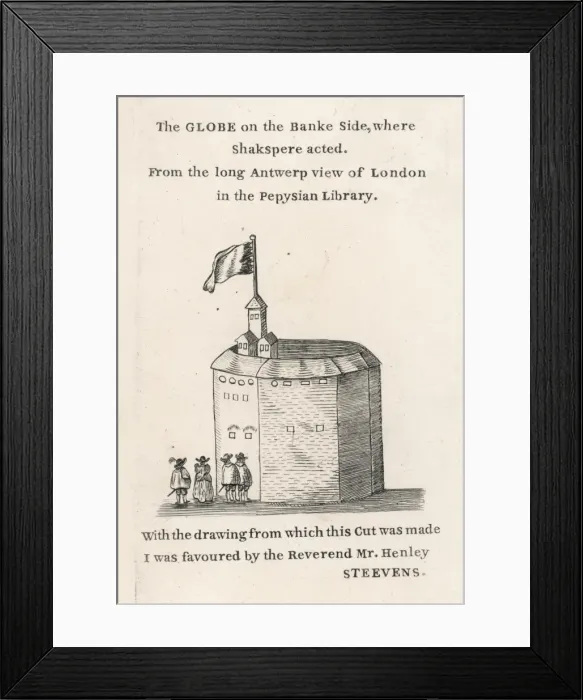 Framed Print : Theatre / Globe Framed Print : Theatre / Globe