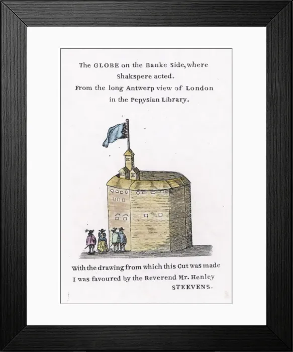 Framed Print : Theatre / Globe Framed Print : Theatre / Globe
