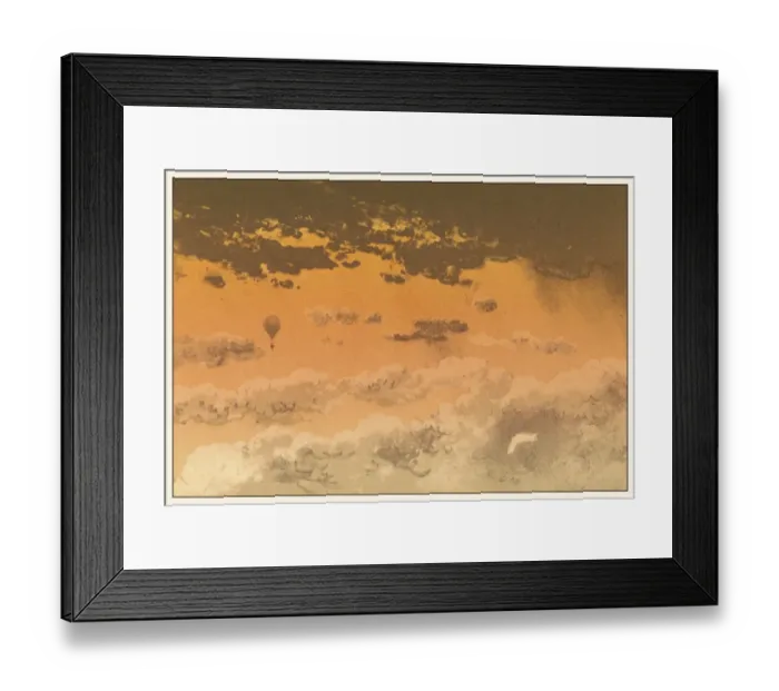 Framed Print : Tissandiers Balloon Framed Print : Tissandiers Balloon