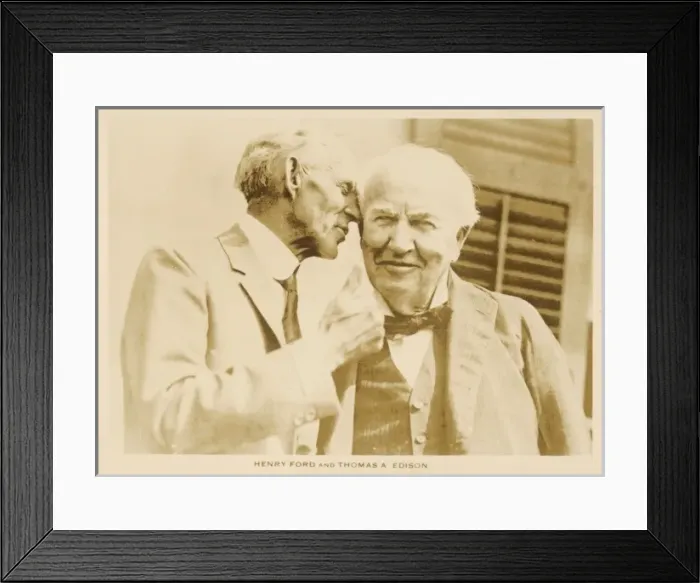 Framed Print : Thomas Alva Edison Framed Print : Thomas Alva Edison