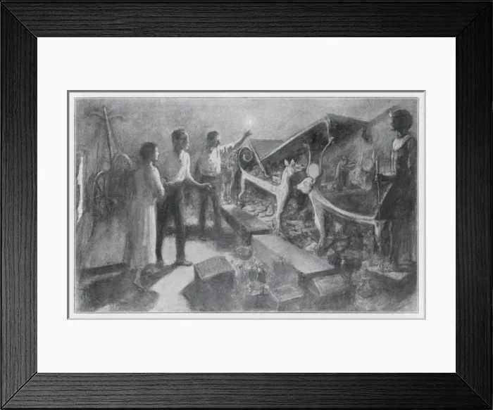Framed Print : Carnarvon and Daughter Framed Print : Carnarvon and Daughter