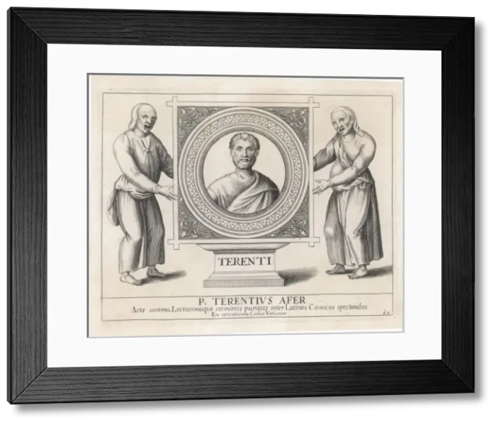 Framed Print : Terentius / Terence / Anon Framed Print : Terentius / Terence / Anon
