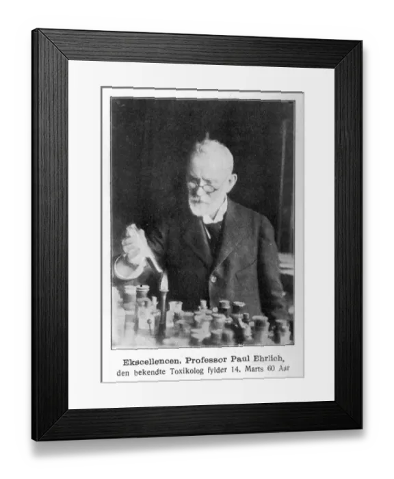 Framed Print : Paul Ehrlich Framed Print : Paul Ehrlich