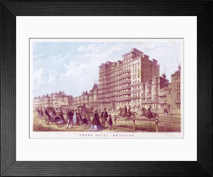 Framed Print : Brighton  /  The Grand Hotel