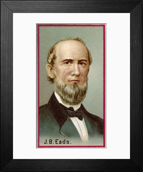 Framed Print : James Buchanan Eads Framed Print : James Buchanan Eads