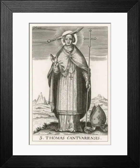 Framed Print : Thomas a Becket Framed Print : Thomas a Becket