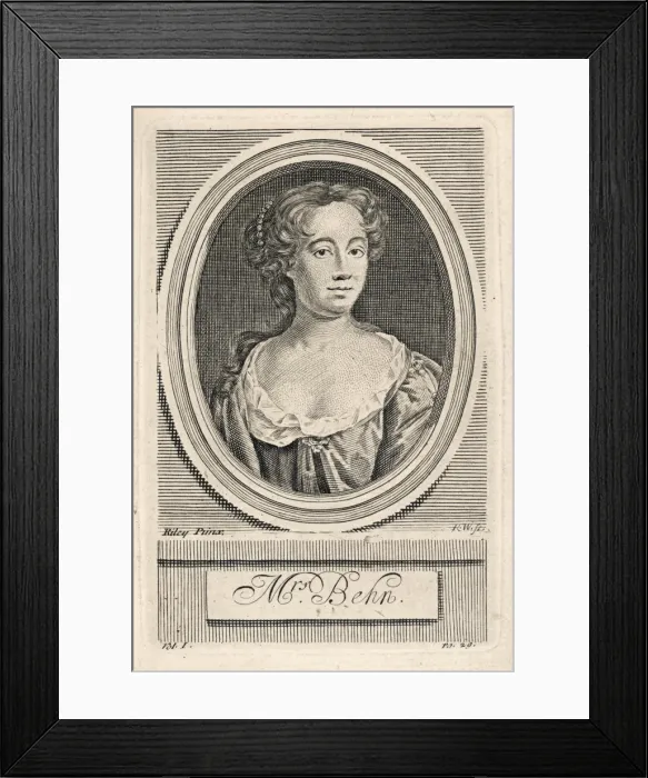 Framed Print : APHRA BEHN Framed Print : APHRA BEHN