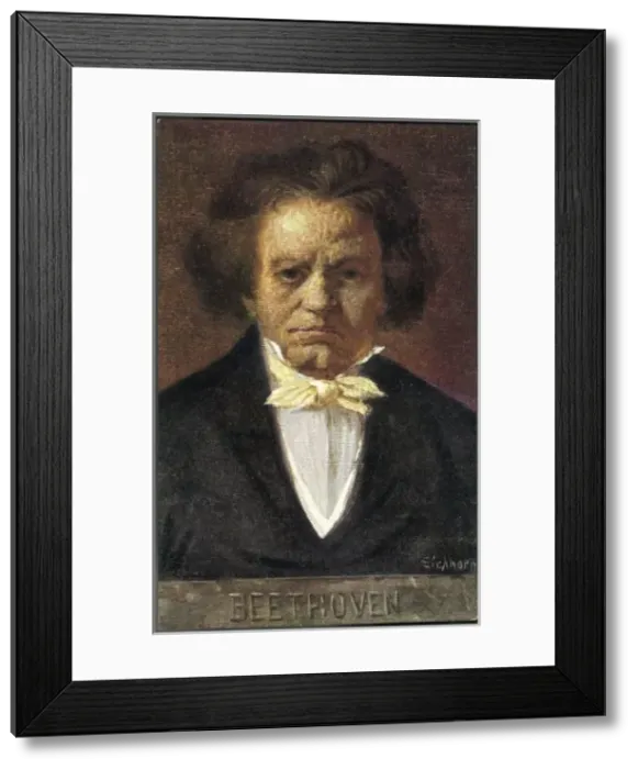 Framed Print : Beethoven / Eichhorn Framed Print : Beethoven / Eichhorn