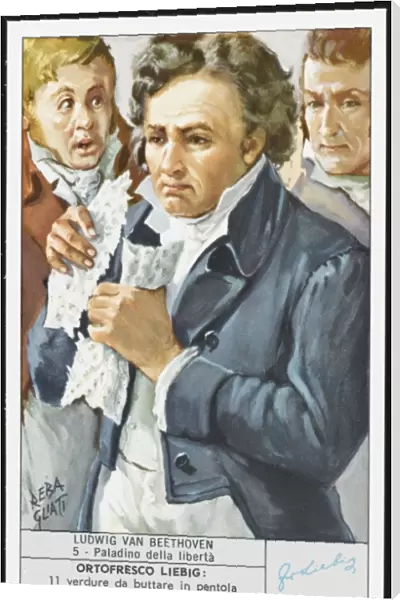 Beethoven  /  Liebig Card 5