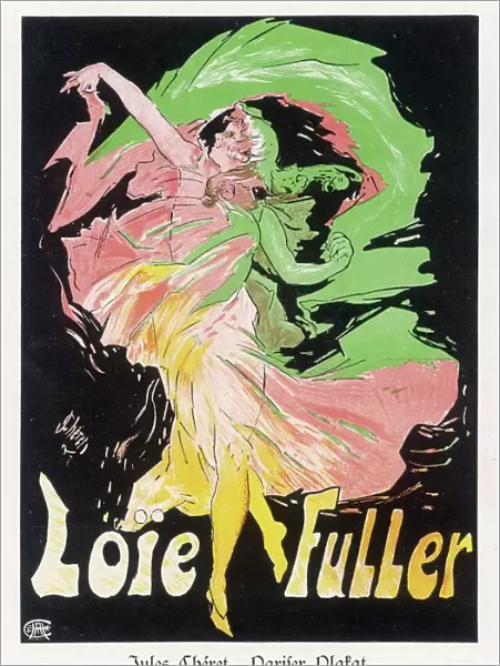 Loie Fuller  /  Cheret 1890S