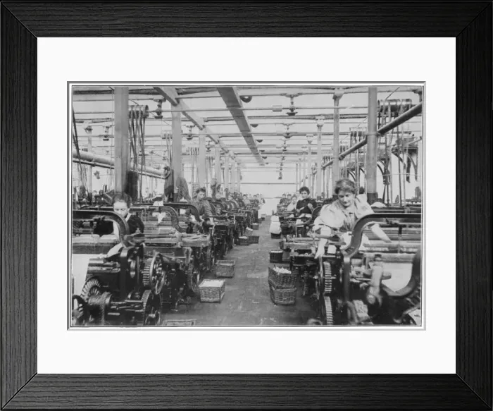 Framed Print : Factories / Britain Framed Print : Factories / Britain