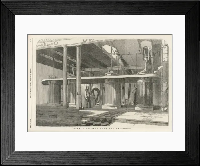 Framed Print : Factories / Britain Framed Print : Factories / Britain