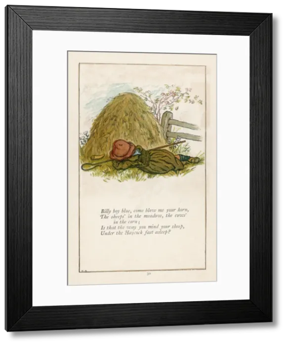 Framed Print : Little Boy Blue 1881 Framed Print : Little Boy Blue 1881