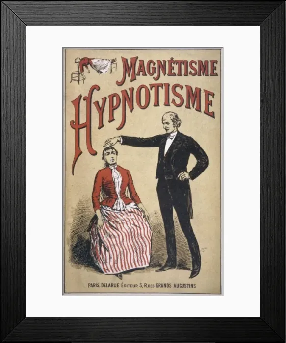 Framed Print : HYPNOSIS. MAGNETISME ET HYPNOTISME popular French manual Framed Print : HYPNOSIS. MAGNETISME ET HYPNOTISME popular French manual