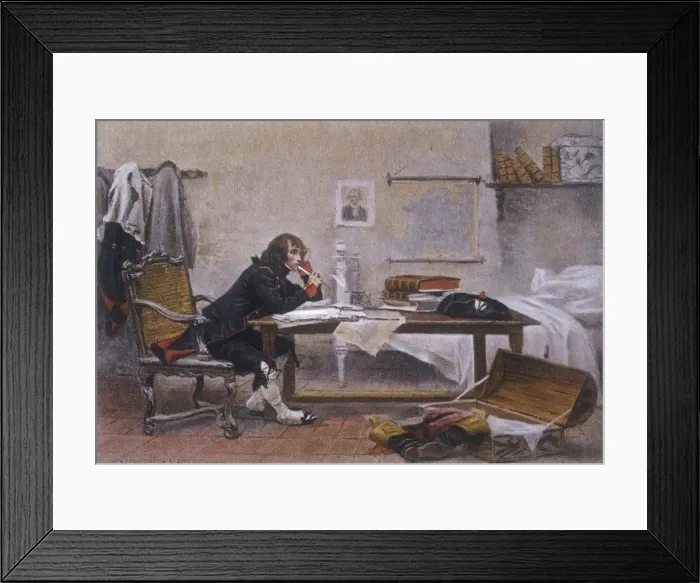 Framed Print : Napoleon I / Flamenc / 1: 44 Framed Print : Napoleon I / Flamenc / 1: 44