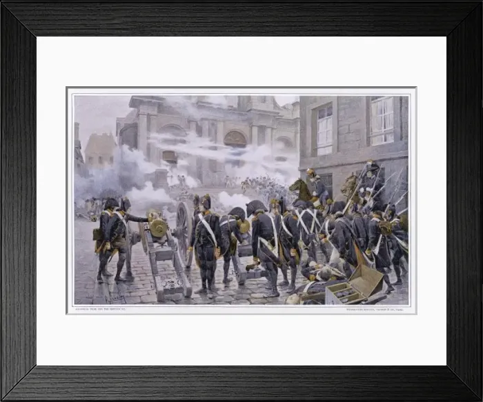 Framed Print : A Whiff of Grapeshot Framed Print : A Whiff of Grapeshot