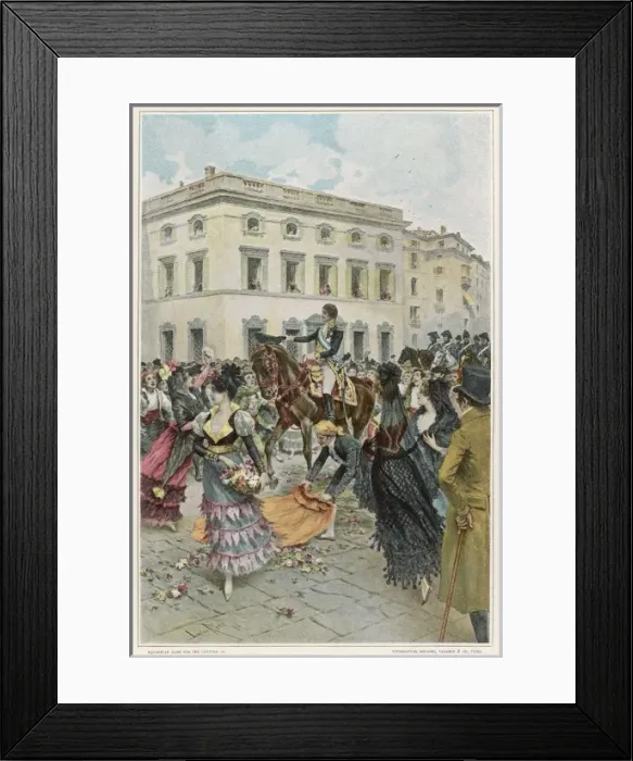 Framed Print : Spain / Fernando VII 1808 Framed Print : Spain / Fernando VII 1808