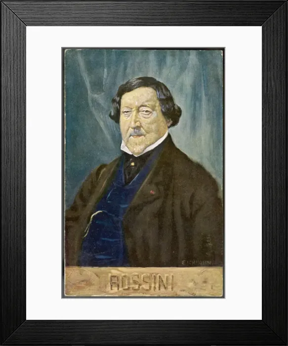 Framed Print : Rossini / Eichhorn Framed Print : Rossini / Eichhorn
