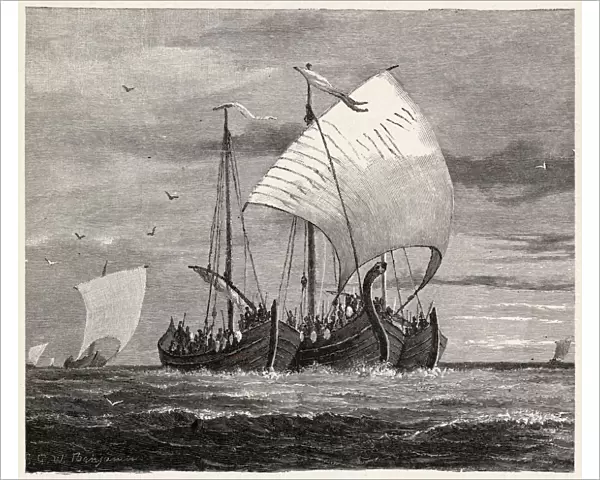 Vikings Sail to England