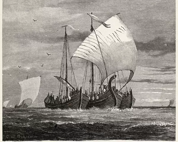Vikings Sail to England