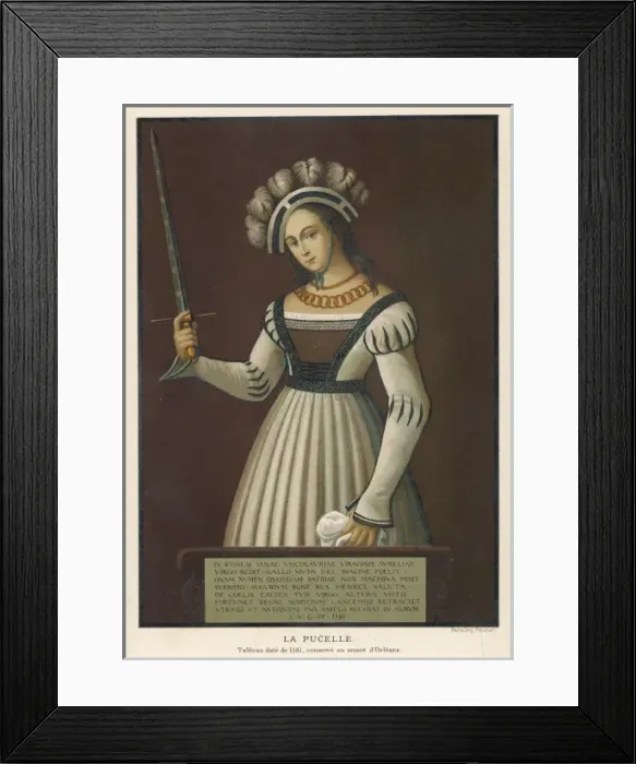 Framed Print : Joan of Arc Framed Print : Joan of Arc