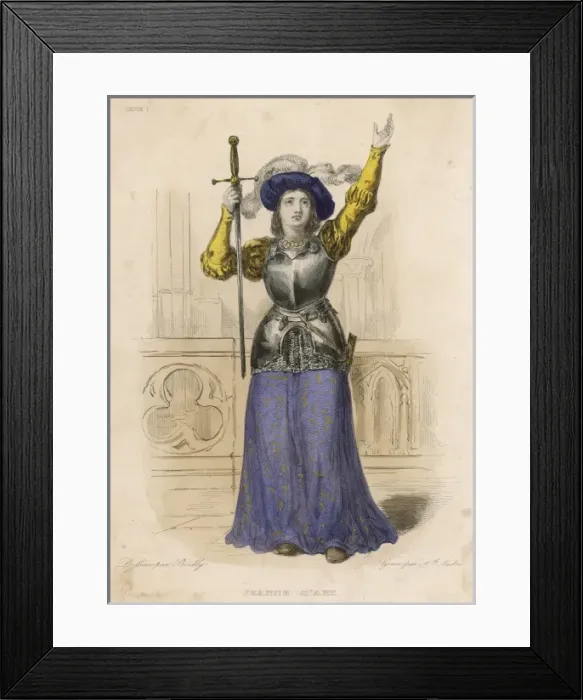 Framed Print : Joan of Arc Framed Print : Joan of Arc