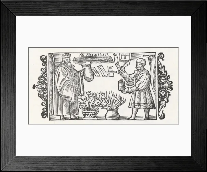 Framed Print : Medical / Doctors / 1555 Framed Print : Medical / Doctors / 1555