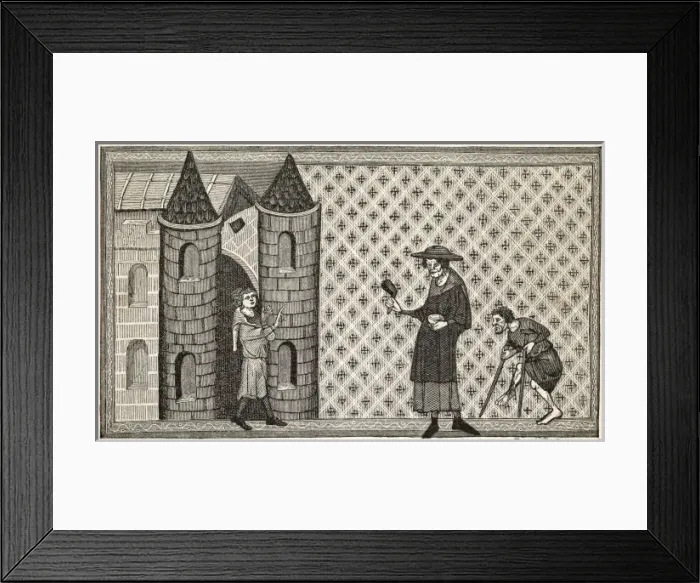 Framed Print : A 13 Century Leper House Framed Print : A 13 Century Leper House