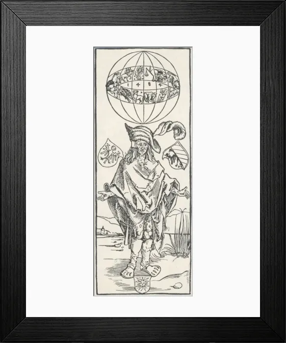 Framed Print : Medical / Syphilis in 1495 Framed Print : Medical / Syphilis in 1495