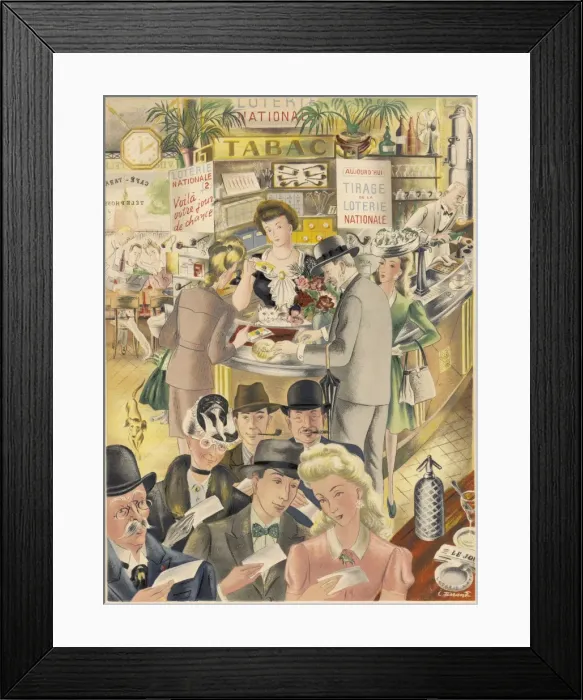 Framed Print : Gambling / Lotteries Framed Print : Gambling / Lotteries