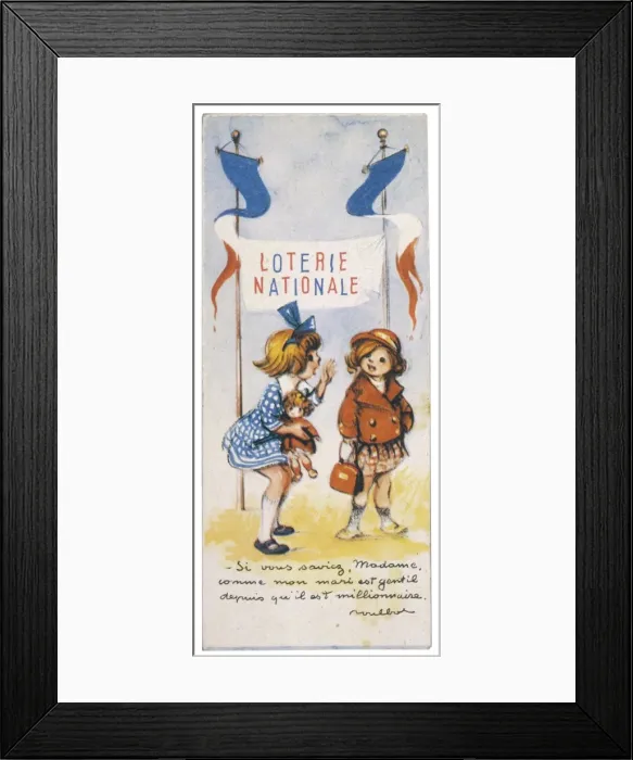 Framed Print : Gambling / Lotteries Framed Print : Gambling / Lotteries