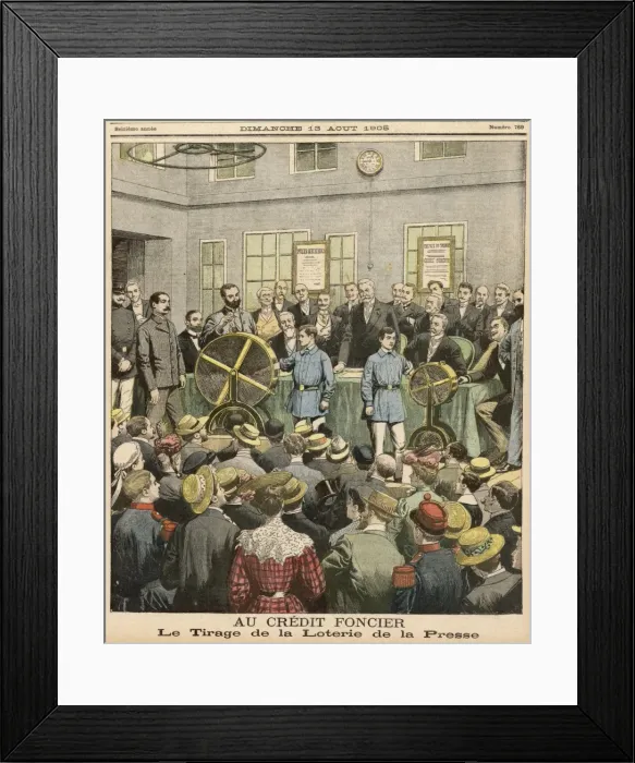 Framed Print : Gambling / Lotteries Framed Print : Gambling / Lotteries