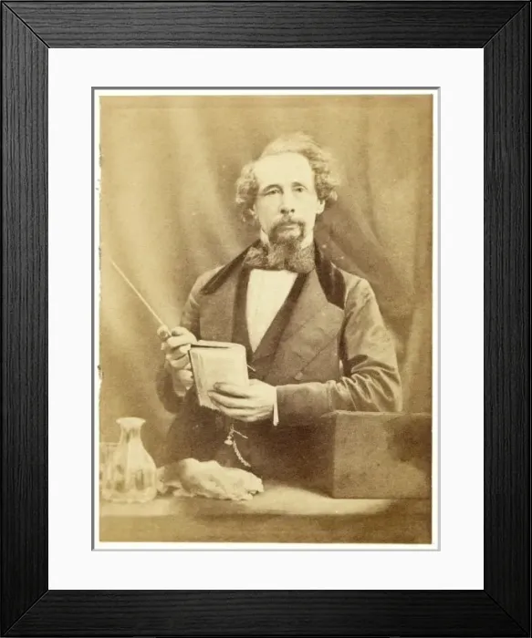 Framed Print : Charles Dickens Framed Print : Charles Dickens