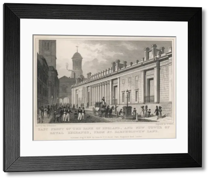 Framed Print : England / London / Bank Framed Print : England / London / Bank