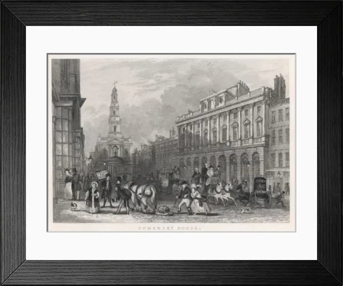Framed Print : England / London / Strand Framed Print : England / London / Strand