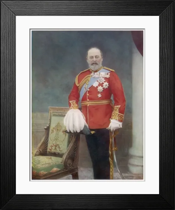 Framed Print : Edward Vii / Downey 1901 Framed Print : Edward Vii / Downey 1901