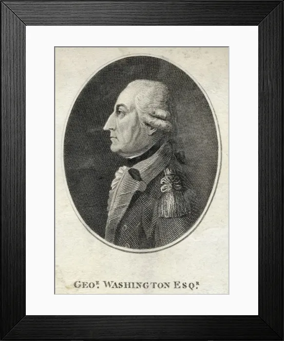 Framed Print : G Washington / Cawthorn Framed Print : G Washington / Cawthorn