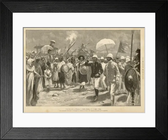Framed Print : French Mission / Ethiopia Framed Print : French Mission / Ethiopia