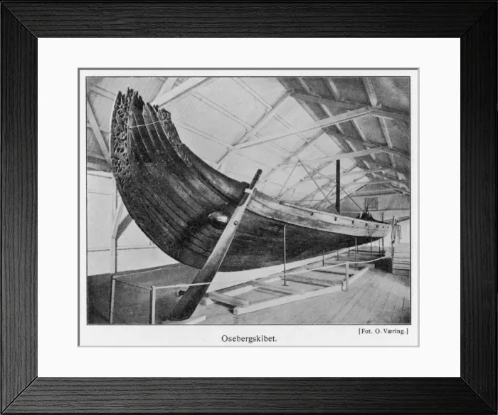Framed Print : Viking Ships Framed Print : Viking Ships