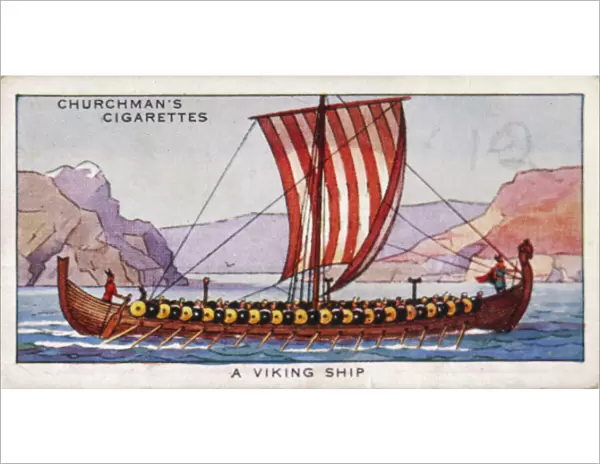 Viking Ships 9  /  10C Cig