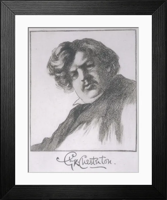 Framed Print : Chesterton / Wild Knight Framed Print : Chesterton / Wild Knight