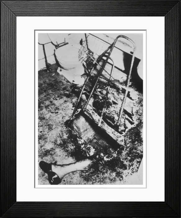 Framed Print : Combustion / Human Framed Print : Combustion / Human