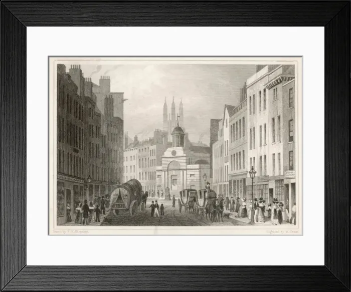 Framed Print : London / Bishopsgate Framed Print : London / Bishopsgate