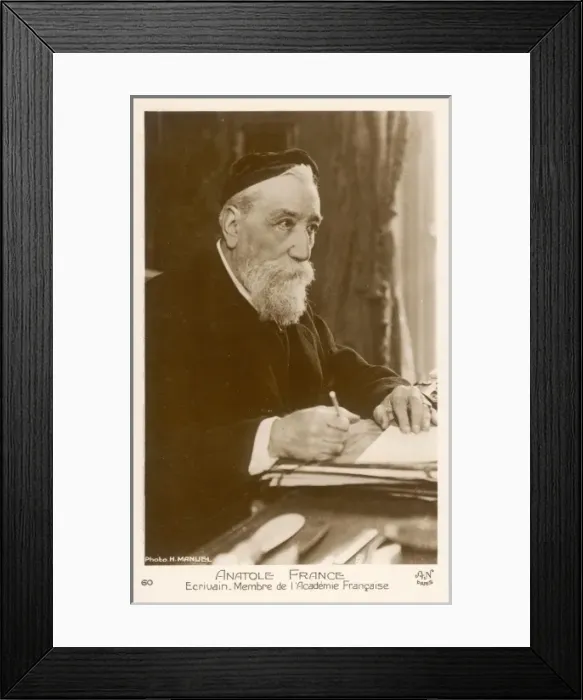Framed Print : Anatole France Framed Print : Anatole France