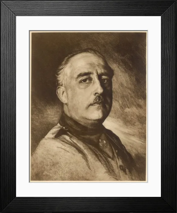Framed Print : Franco / Biat / Vertice 1939 Framed Print : Franco / Biat / Vertice 1939