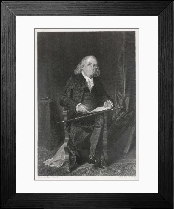 Framed Print : Franklin / Chappel Framed Print : Franklin / Chappel