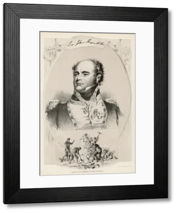 Framed Print : Sir John Franklin 1 Framed Print : Sir John Franklin 1